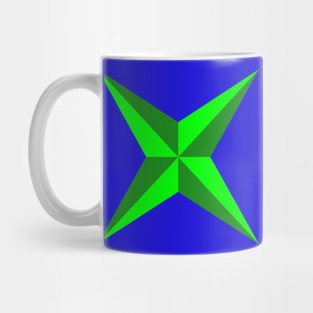 Star title pattern. Mug